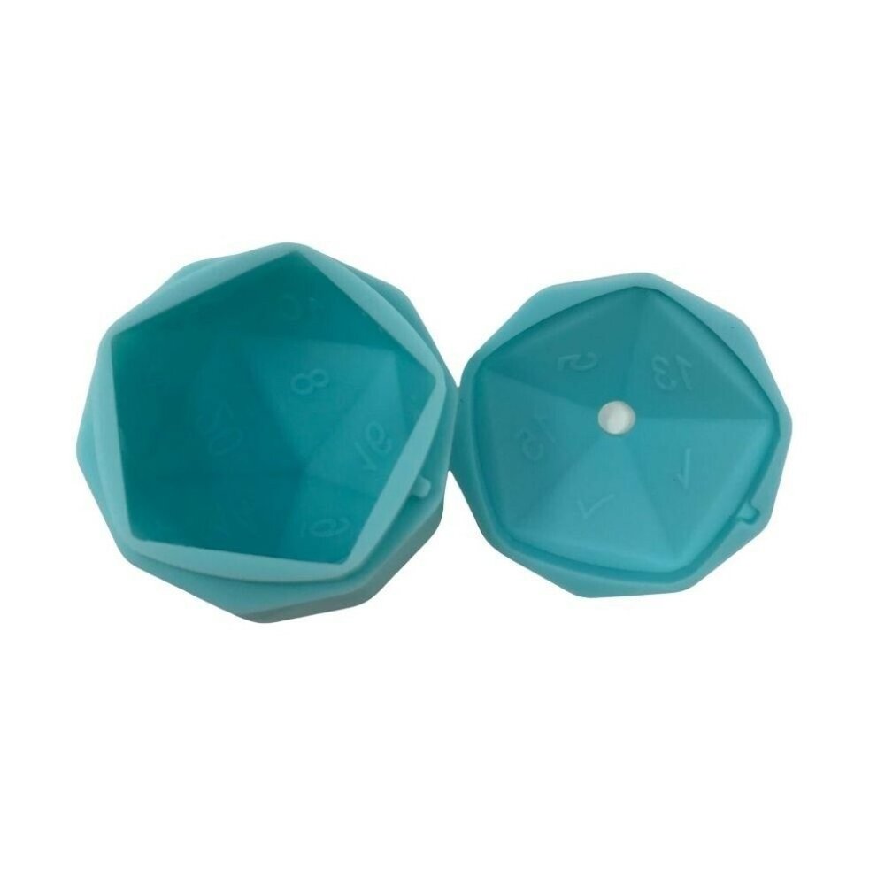 New D&D 20-Sided Die Ice Mold with Box Dungeons Dragons Loot Crate Exclusive